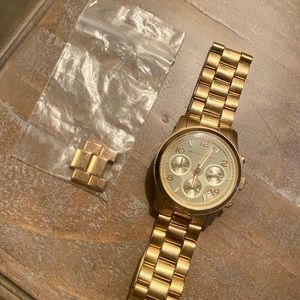 MK Gold Watch